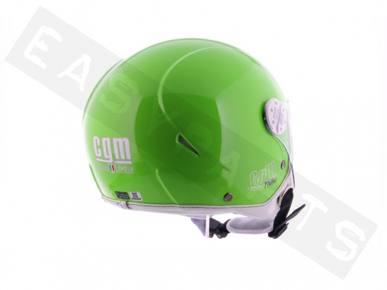 Helm Demi Jet Kinder CGM 205S Havana Smile Grün (Visier geformt)